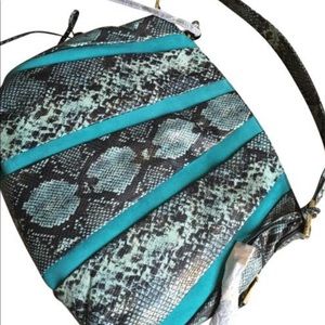 New with tags Aimee Kestenberg snakeskin purse